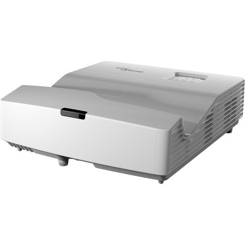 Optoma EH340UST 3D Ultra Short Throw DLP Projector - 16:9 - 1920 x 1200 - Front, Ceiling, Rear - 1080p - 4000 Hour Normal Mode - 10000 Hour Economy Mode - 4K - 22,000:1 - 4000 lm - HDMI - USB - 3 Year Warranty - PuriLite