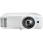 Optoma EH412ST 3D Short Throw DLP Projector - 16:9 - 1920 x 1080 - Front, Ceiling - 1080p - 4000 Hour Normal Mode - 10000 Hour Economy Mode - Full HD - 50,000:1 - 4000 lm - HDMI - USB - 3 Year Warranty - PuriLite
