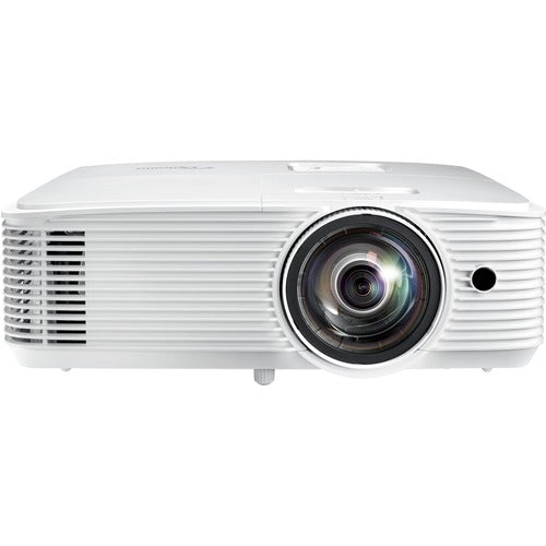 Optoma EH412ST 3D Short Throw DLP Projector - 16:9 - 1920 x 1080 - Front, Ceiling - 1080p - 4000 Hour Normal Mode - 10000 Hour Economy Mode - Full HD - 50,000:1 - 4000 lm - HDMI - USB - 3 Year Warranty