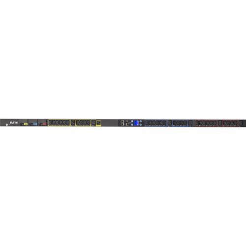 Eaton ePDU 37-Outlets PDU - NEMA L21-30P - 30 x IEC 60320 C13, 6 x IEC 60320 C19, 1 x NEMA 5-20R - 120 V AC, 230 V AC - 8.64 kW - Network (RJ-45) - 38U - Rack-mountable