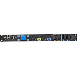 Eaton ePDU Metered EMIT05-10 16-Outlet PDU - NEMA L6-30P - 16 x IEC 60320 C13 - 230 V AC - 5.76 kW - Network (RJ-45) - 1U - Horizontal