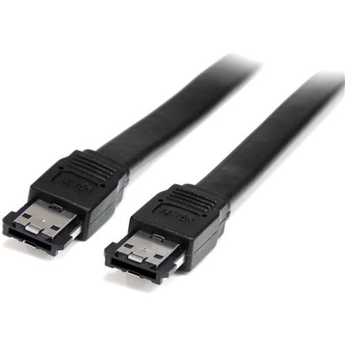 StarTech.com Shielded External eSATA Cable - SATA to eSATA Plate - SATA to eSATA Bracket - 6ft eSATA slot Bracket