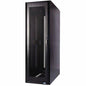 Eaton S-Series Rack: 48U, 24"W, 48"D With Divider Panel - 48U Rack Height - Black - 907.18 kg Dynamic/Rolling Weight Capacity - 997.90 kg Static/Stationary Weight Capacity
