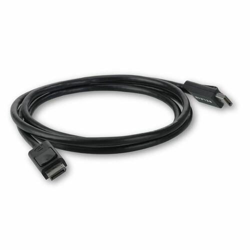 Belkin DisplayPort to DisplayPort Cable - 10 ft DisplayPort A/V Cable - First End: 1 x DisplayPort Male Digital Audio/Video - Second End: 1 x DisplayPort Male Digital Audio/Video - Black