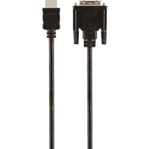 Belkin HDMI to DVI Cable - 6 ft HDMI A/V Cable - HDMI - DVI