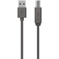 Belkin USB Data Transfer Cable - 9.8 ft USB Data Transfer Cable - Type A USB - Type B USB - Black