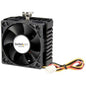 StarTech.com 65x60x45mm Socket 7/370 CPU Cooler Fan w/ Heatsink & TX3 connector - Processor cooler - ( Socket 370, Socket 7 ) - 58mm - 4000rpm