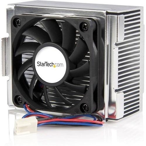 StarTech.com 85x70x50mm Socket 478 CPU Cooler Fan with Heatsink & TX3 Connector - 478 P4 Ball Bearing CPU Cooler Fan with Heatsink - Processor cooler - ( Socket 423, Socket 478 ) - aluminum - 3500rpm Ball Bearing