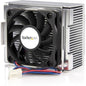 StarTech.com 85x70x50mm Socket 478 CPU Cooler Fan with Heatsink & TX3 Connector - 478 P4 Ball Bearing CPU Cooler Fan with Heatsink - Processor cooler - ( Socket 423, Socket 478 ) - aluminum - 3500rpm Ball Bearing
