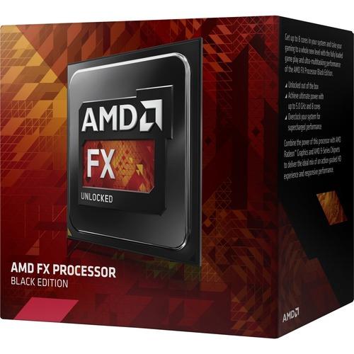 Advanced Micro Devi AMD FX FX-9370 Octa-core (8 Core) 4.40 GHz Processor - Retail Pack - 8 MB L3 Cache - 8 MB L2 Cache - 64-bit Processing - 4.70 GHz Overclocking Speed - 32 nm - Socket AM3+ - 220 W