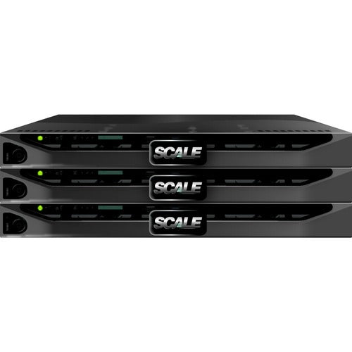 Scale Computing HC2100 Hyper Converged Appliance - Intel Hexa-core (6 Core) - 4 x HDD Supported - 64 GB RAM DDR3 SDRAM - Serial Attached SCSI (SAS) Controller - 4 x Total Bays - Gigabit Ethernet - Network (RJ-45) - 1U - Rack-mountable