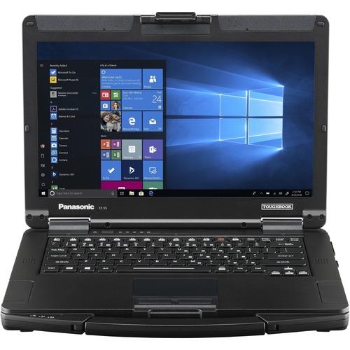 Panasonic Toughbook FZ-55 FZ-55A2601VM 14" Semi-rugged Notebook - Full HD - 1920 x 1080 - Intel Core i5 (8th Gen) i5-8365U 1.60 GHz - 16 GB RAM - 512 GB SSD - Intel SoC - Windows 10 Pro - Intel UHD Graphics 620 - In-plane Switching (IPS) Technology - 20