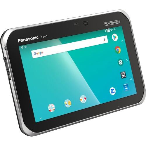Panasonic Toughbook FZ-L1 FZ-L1AAAAAAM Tablet - 7" Quad-core (4 Core) 1.10 GHz - 2 GB RAM - 16 GB Storage - Android 8.1 Oreo - 4G - Qualcomm MSM8909 SoC microSDXC, microSD, microSDHC Supported - 1280 x 720 - AT&T/Verizon - LTE, HSPA+, UMTS, EDGE, GPRS