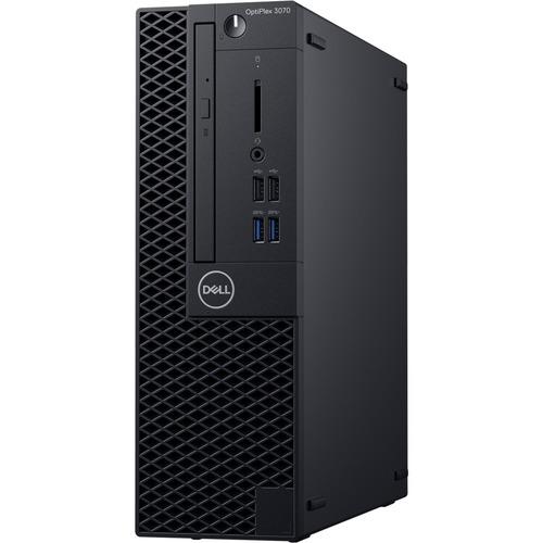 Dell OptiPlex 3000 3070 Desktop Computer - Intel Core i5 9th Gen i5-9500 3 GHz - 8 GB RAM DDR4 SDRAM - 1 TB HDD - Small Form Factor - Windows 10 Pro 64-bit - Intel HD Graphics - DVD-Writer - English (US) Keyboard