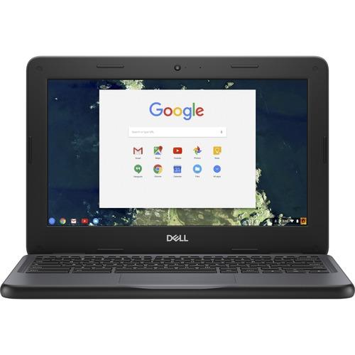 Dell Chromebook 11 3000 3100 11.6" Chromebook - HD - 1366 x 768 - Intel Celeron N4020 Dual-core (2 Core) - 4 GB RAM - 32 GB Flash Memory - Black - Chrome OS - Intel HD Graphics - English (US) Keyboard - 14 Hour Battery Run Time - IEEE 802.11ac Wireless L