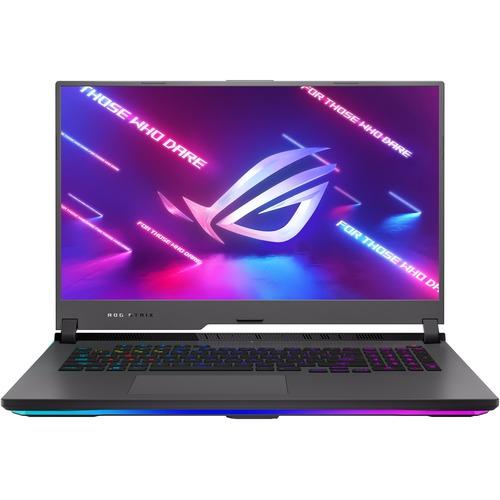 Asus ROG Strix G17 G713 G713QR-ES76 17.3" Gaming Notebook - WQHD - 2560 x 1440 - AMD Ryzen 7 5800H 3.20 GHz - 16 GB RAM - 1 TB SSD - Eclipse Gray - Windows 10 Home - NVIDIA GeForce RTX 3070 with 8 GB, AMD Radeon Graphics - In-plane Switching (IPS) Techno