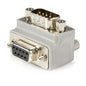StarTech.com Right Angle DB9 to DB9 Serial Cable Adapter Type 1 - M/F - 1 x DB-9 Male - 1 x DB-9 Female