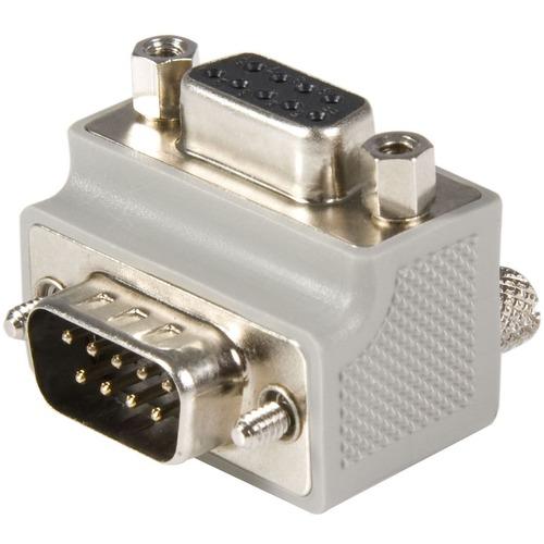 StarTech.com StarTech.com Serial adapter cable - Type 2 - right angle DB9 (m) -DB9 (f) - Serial ATA - 1 x DB-9 Male - 1 x DB-9 Female - Gray