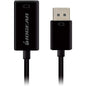 IOGEAR 4K Active DisplayPort (M) to HDMI Interface (F) Adapter - 3.4" DisplayPort/HDMI A/V Cable for Audio/Video Device, Projector, HDTV, Monitor, Graphics Card, TV, Computer, Notebook - First End: 1 x DisplayPort Male Digital Audio/Video - Second End: 1