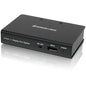 IOGEAR 2-Port DisplayPort 1.2 Graphics Splitter / Multi-Monitor MST Video Hub - 4096 x 2160 - DisplayPort - Metal