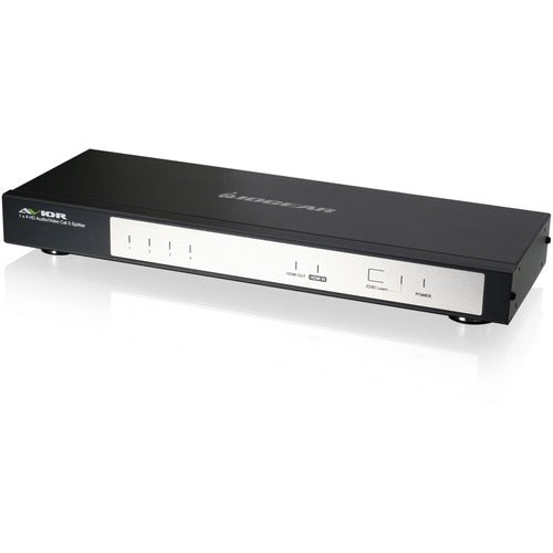 IOGEAR 4/8-Port HD Audio/Video Cat 5e/6 Splitter - 1080i1 x 4 - DVR, Set-top Box, Computer - 1 x HDMI Out