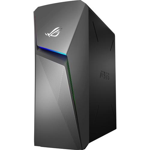 Asus ROG Strix GL10DH-DBR560 Gaming Desktop Computer - AMD Ryzen 5 3400G 3.70 GHz - 8 GB RAM DDR4 SDRAM - 512 GB M.2 PCI Express SSD - Iron Gray - Windows 10 Home - NVIDIA GeForce GTX 1650 4 GB - IEEE 802.11ac - 300 W