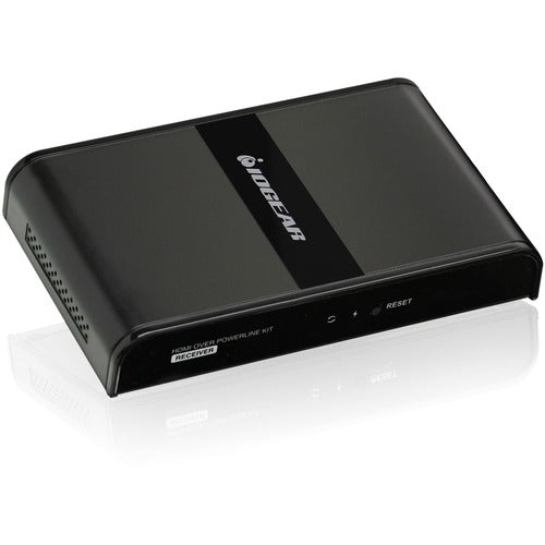 IOGEAR HDMI Over Powerline PRO Receiver - 1 Output Device - 984.25 ft (300000 mm) Range - 1 x HDMI Out - Full HD - 1920 x 1080