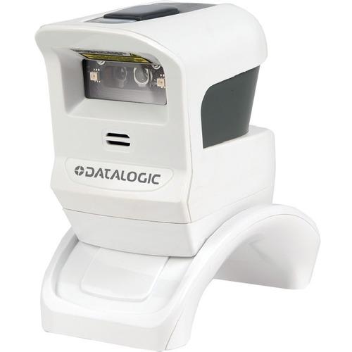 Datalogic Gryphon GPS4400 Desktop Barcode Scanner Kit - Cable Connectivity - 1D, 2D - White