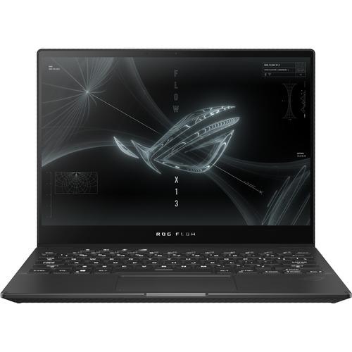 Asus ROG Flow X13 GV301 GV301QH-XS98-B 13.4" Touchscreen Gaming Notebook - WQUXGA - 3840 x 2400 - AMD Ryzen 9 5980HS 3.10 GHz - 32 GB RAM - 1 TB SSD - Off Black - AMD SoC - Windows 10 Pro - NVIDIA GeForce GTX 1650 with 4 GB, AMD Vega Graphics - In-plane