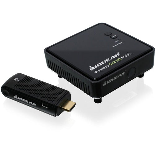 IOGEAR Wireless HDMI Transmitter and Receiver Kit - 1 Input Device - 1 Output Device - 30 ft (9144 mm) Range - 1 x USB - 1 x HDMI In - 1 x HDMI Out - Full HD - 1920 x 1080