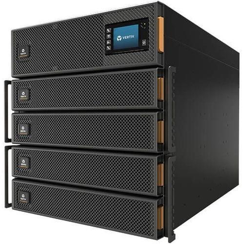 Vertiv Liebert GXT5 UPS-15kVA/15kW/208 and 120VAC|Online Rack/Tower Energy Star - Double Conversion | 11U | Built-in RDU101 Card | Color / Graphic LCD HMI | 3-Year Warranty