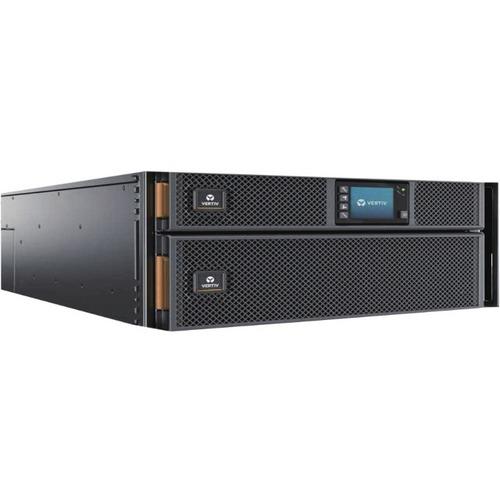 Vertiv Liebert GXT5 UPS - 6kVA/6kW 230V | Online Rack Tower Energy Star - Double Conversion | 5U | Built-in RDU101 Card| Color/Graphic LCD| 3-Year Warranty