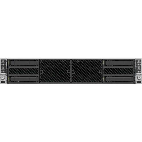 Intel Server Case - 4 x Bay - 2.13 kW - Power Supply Installed - 4 x External 2.5" Bay