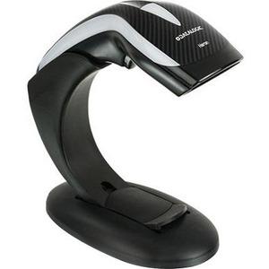 Datalogic Heron HD3130 Handheld Barcode Scanner Kit - Cable Connectivity - 270 scan/s - 23.62" (600 mm) Scan Distance - 1D - CCD - Single Line - USB - Black - Stand Included - IP40 - USB - Industrial, Retail