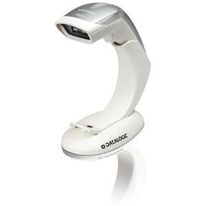 Datalogic Heron HD3430 Handheld Barcode Scanner - Cable Connectivity - 1D, 2D - Imager - White