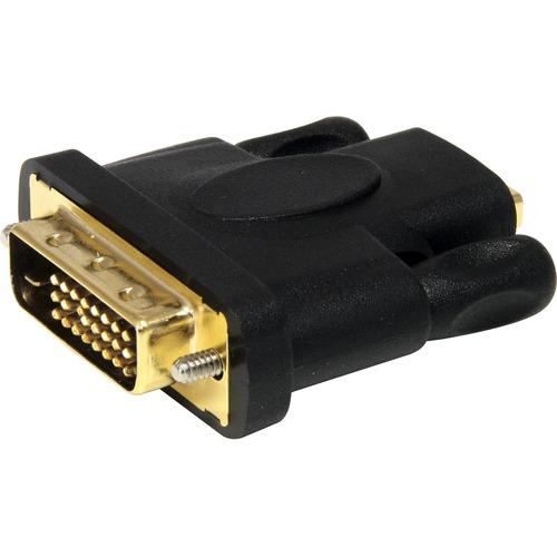 StarTech.com HDMIÂ® to DVI-D Video Cable Adapter - F/M - Connect DVI capable devices to HDMI-enabled devices and vice versa - HDMI to dvi - HD to DVI - HDMI to DVI Adapter - HDMI to DVI Converters - dvi-d to HDMI