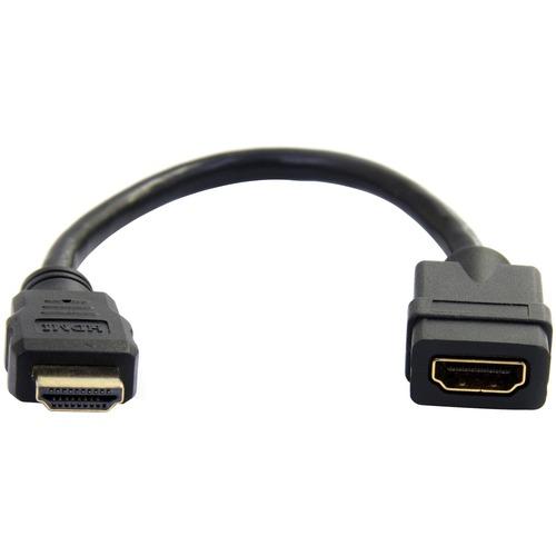 StarTech.com 6in High Speed HDMI Port Saver Cable M/F - Ultra HD 4k x 2k HDMI Cable - Protects HDMI-capable Video card and monitor interfaces from damage and wear - HDMI Port Saver - HDMI Port Saver Cable - 6in High Speed HDMI Port Saver Cable M/F - Ultr