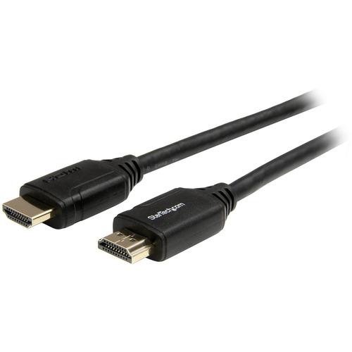 StarTech.com 1m 3 ft Premium High Speed HDMI Cable with Ethernet - 4K 60Hz - Premium Certified HDMI Cable - Create feature-rich HDMI connections that are certified to be error-free - 1 m Premium HDMI Cable - 3ft Premium High Speed HDMI Cable with Etherne