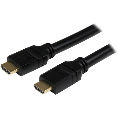 StarTech.com 50 ft 15m Plenum-Rated High Speed HDMI Cable - Ultra HD 4k x 2k HDMI Cable - HDMI to HDMI M/M - Create Ultra HD in-wall, ceiling and air plenum HDMI cable installations, for applications requiring CMP rated cables - Plenum Rated HDMI Cable -