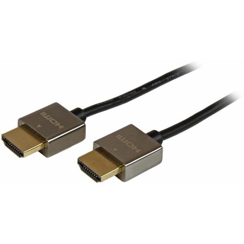 StarTech.com 1m Pro Series Metal High Speed HDMI Cable - Ultra HD 4k x 2k HDMI Cable - HDMI to HDMI M/M - Create stylish and durable Ultra HD connections between your High Speed HDMI-equipped devices, for the ultimate home theater experience - High End M