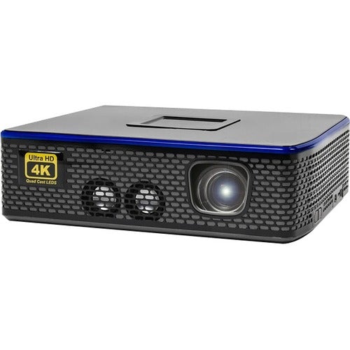 AAXA Technologies 4K1 DLP Projector - 16:9 - Space Gray - 3840 x 2160 - Ceiling, Front - 30000 Hour Normal Mode4K UHD - 2,000:1 - 1500 lm - HDMI - USB