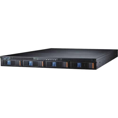 Advantech 1U Storage Chassis for MicroATX/ATX Serverboard with 4 Hot-swap Drive Bays - Rack-mountable - 1U - 5 x Bay - 5 x Fan(s) Installed - 1 x 500 W - Power Supply Installed - Micro ATX, ATX Motherboard Supported - 1 x External 5.25" Bay - 4 x Externa