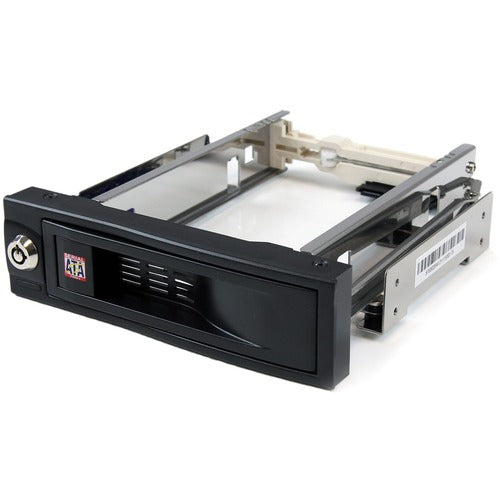 StarTech.com StarTech.com 5.25" Tray-Less SATA Hot-Swap Hard Drive Bay - Storage mobile rack - black - Hot-swap any 3.5in SATA hard drive easily from any computer with a 5.25in bay - trayless hot swap - hot swap mobile rack - 5.25 bay - internal enclosur