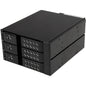 StarTech.com 3 Bay Aluminum Trayless Hot Swap Mobile Rack Backplane for 3.5in SAS II/SATA III - 6 Gbps HDD - Easily connect and hot swap up to three 3.5" SATA/SAS hard drives from two 5.25" bays - SATA Backplane - Hot Swap Bay - Trayless SATA Mobile Rack