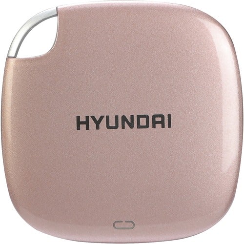 Hyundai 1 TB Portable Solid State Drive - External - Red - Tablet, Notebook, Gaming Console Device Supported - USB 3.1 Type C - 5 Year Warranty