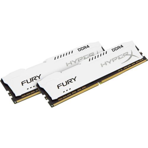 Kingston HyperX Fury 32GB (2 x 16GB) DDR4 SDRAM Memory Kit - 32 GB (2 x 16GB) - DDR4-2133/PC4-17000 DDR4 SDRAM - 2133 MHz - CL14 - 1.20 V - Non-ECC - Unbuffered - 288-pin - DIMM