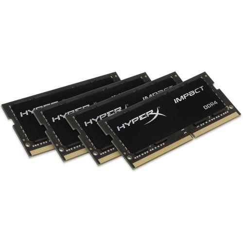 Kingston 32GB DDR4 SDRAM Memory Module - 32 GB (4 x 8GB) - DDR4-2400/PC4-19200 DDR4 SDRAM - 2400 MHz - CL15 - 1.20 V - Non-ECC - Unbuffered - 260-pin - SoDIMM