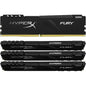 Kingston HyperX Fury 32GB DDR4 SDRAM Memory Module - 32 GB (4 x 8GB) - DDR4-2666/PC4-21300 DDR4 SDRAM - 2666 MHz - CL16 - 1.20 V - Non-ECC - Unbuffered - 288-pin - DIMM - Lifetime Warranty