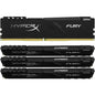 Kingston HyperX Fury 64GB DDR4 SDRAM Memory Module - 64 GB (4 x 16GB) - DDR4-2666/PC4-21300 DDR4 SDRAM - 2666 MHz - CL16 - 1.20 V - Non-ECC - Unbuffered - 288-pin - DIMM - Lifetime Warranty