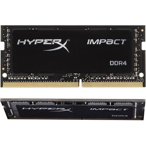 Kingston HyperX Impact 64GB (2 x 32GB) DDR4 SDRAM Memory Kit - For Desktop PC - 64 GB (2 x 32GB) - DDR4-2666/PC4-21333 DDR4 SDRAM - 2666 MHz - CL16 - 1.20 V - Unbuffered - 260-pin - SoDIMM